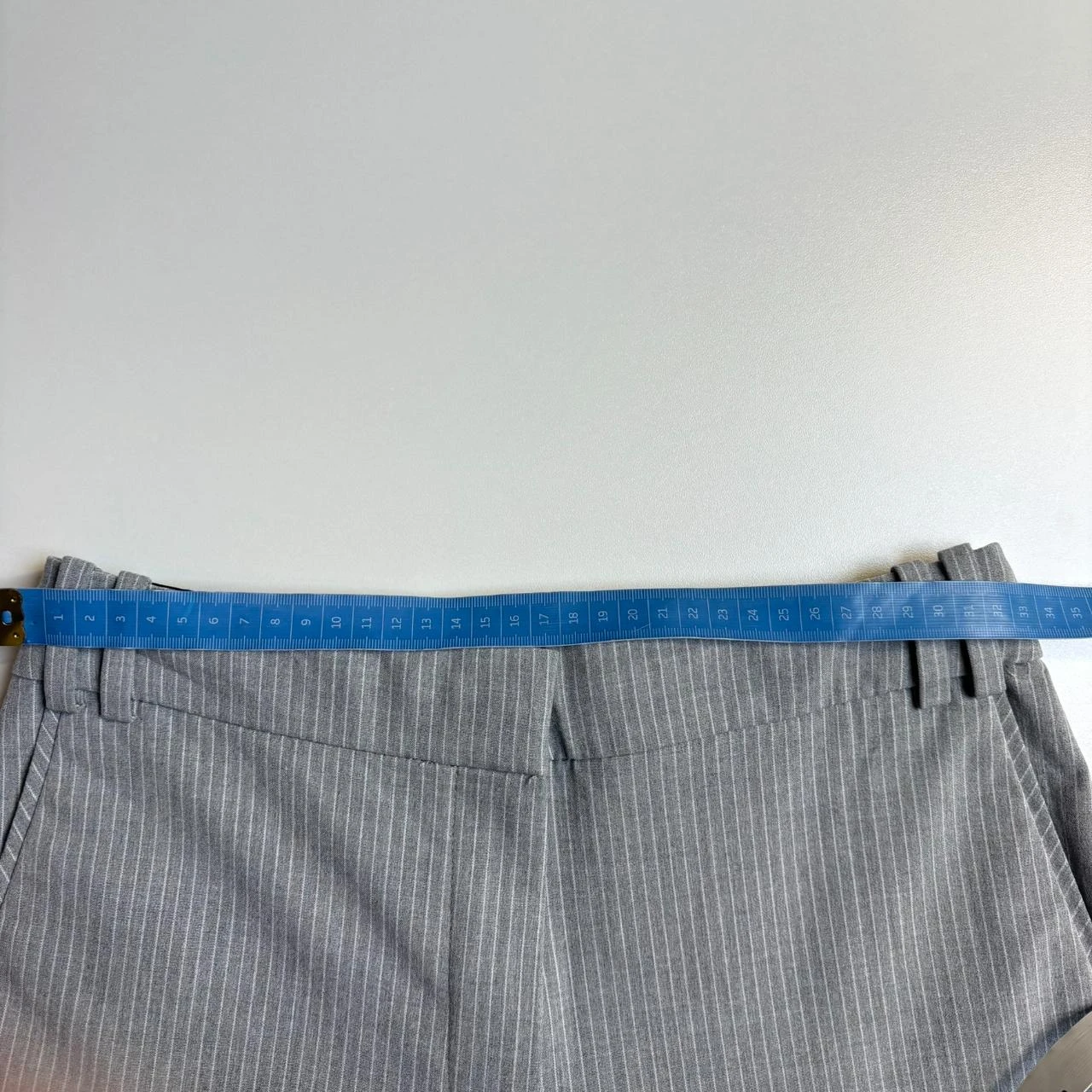 Camaêbu grey and white striped pants size 34 – photo 5